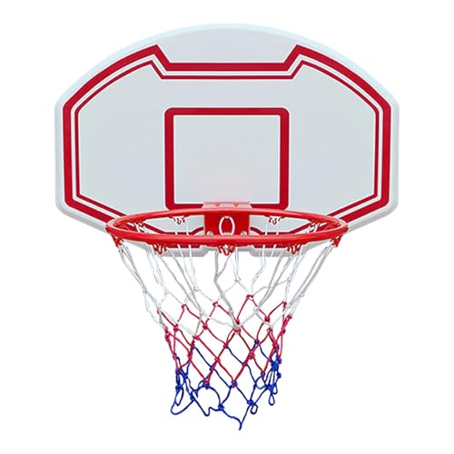 Wall-Mounted Basketball Goal for Home Use, Basketball Hoops and Goals for Dunking, Portable Basketball Hoops for All Ages
