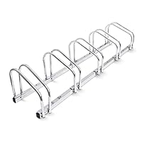 Algopix Similar Product 18 - Relaxdays Bike Stand for 5 Bikes Floor