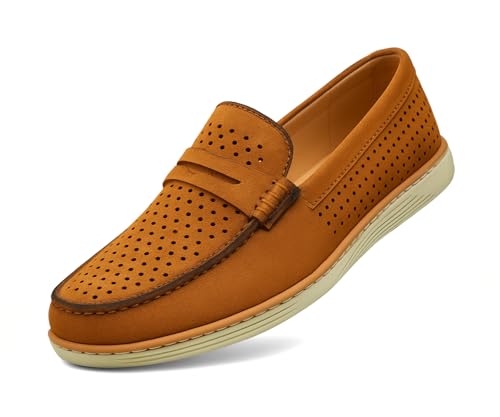 Image of Kraasa Men Denim Causal Loafers | Premium Breathable Upper | Driving Loafers | Lighweight Slip-On's | Soft Cushioned Insole | Super Flexible, Comfortable for Men