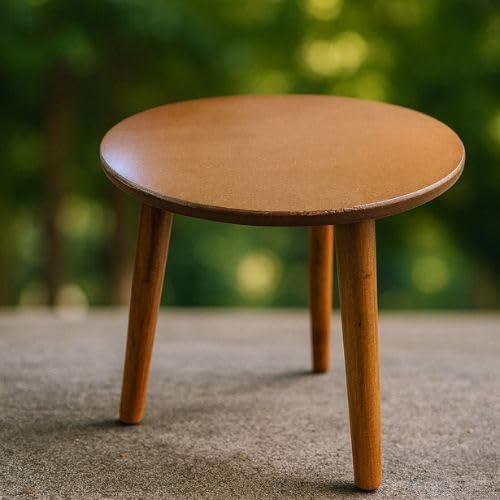 Image of Plant Stand /Table, Gamla Stand | Plant Stands for Indoor Plants, Stool for Holding Flower Pots Gamla Pots Stand Indoor Plant Stand, Modern Home Decoration (NATURAL1)