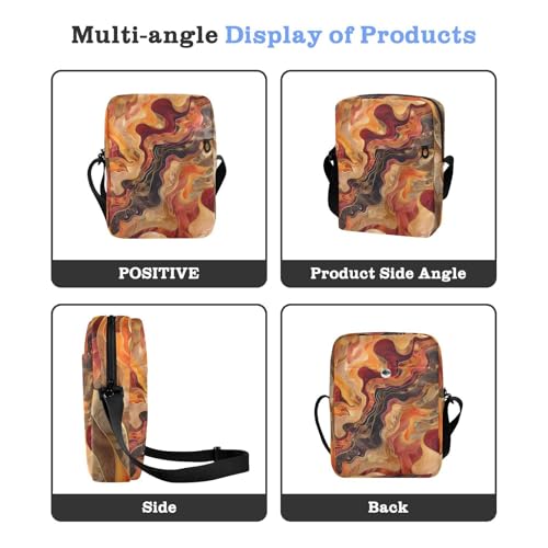 Watercolor messenger bag for women Shoulder Bag For Woman Casual Everyday Purse Adjustable Strap for outdoor sports Outdoor Daily4