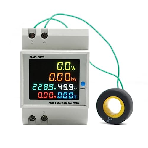 KWh mètre fréquence volt amp moniteur AC 220V 110V 380V pour mesure énergie électrique