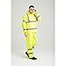 Portwest H440 Men's Waterproof Hi Vis Rain Jacket - Reflective Lightweight Safety Workwear with Pockets and Hood Yellow, Small