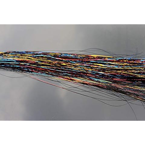 Tigofly Flashabou Lametta, flach, Mylar Kristall Cover