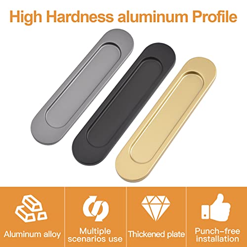 MOROBOR Self-Stick Oval Sliding Door Pulls - Image 3