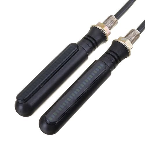 Clignotants LED moto triangulaires idéaux pour sécuriser vos balades nocturnes