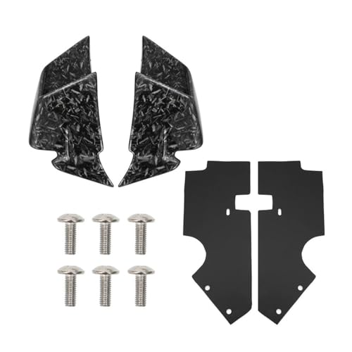 Carénage latéral moto pour supprimer les guidonnages et les turbulences de bulle