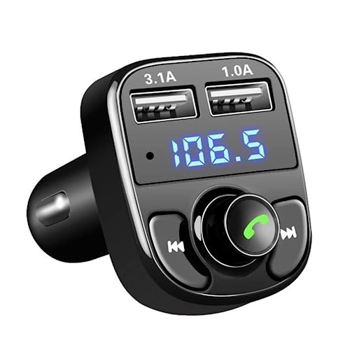Carregador para Carro Usb Transmissor Fm Mp3 Sem Fio Bluetoot X8 carregador de carro sem fio compatí