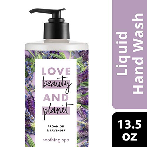 Love Beauty And Planet Argan Oil & Lavender Soothing Spa Hand Wash 13.5 Oz #TOP2