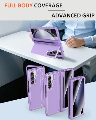 Coque Samsung Z Fold 6 NINKI avec protège-charnière et support - 7