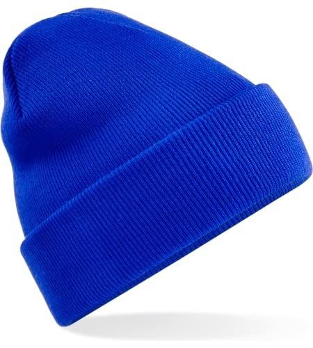 COOZO Organic Cotton Original Cuffed Beanie - Bright Royal - One Size