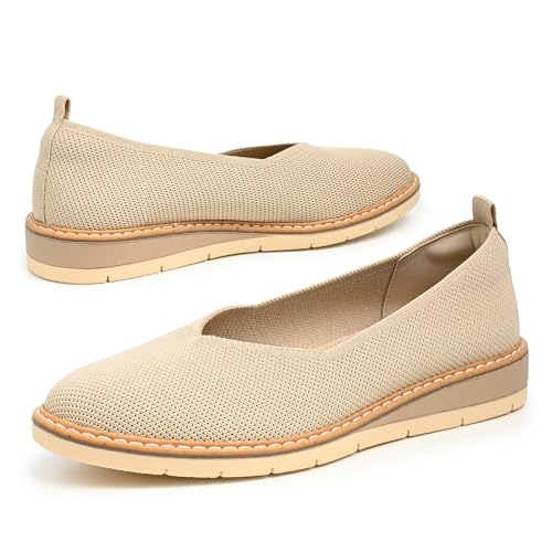 Chaussures plates en toile à enfiler parfaites pour vos promenades en ville