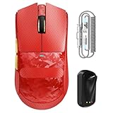 ATTACK SHARK X11 Ultra Kabellose Gaming-Maus mit C06 Ultra LED-Kabel...