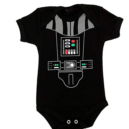 Body Infantil PiftPaft Filmes Classicos - Roupa Menino Menina Robô Geek (P - Até 3 Meses)