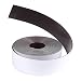 Juvale Magnetic Tape Roll - Rewritable Magnetic Dry Erase Whiteboard Roll, 1 Inch x 25 Feet, White