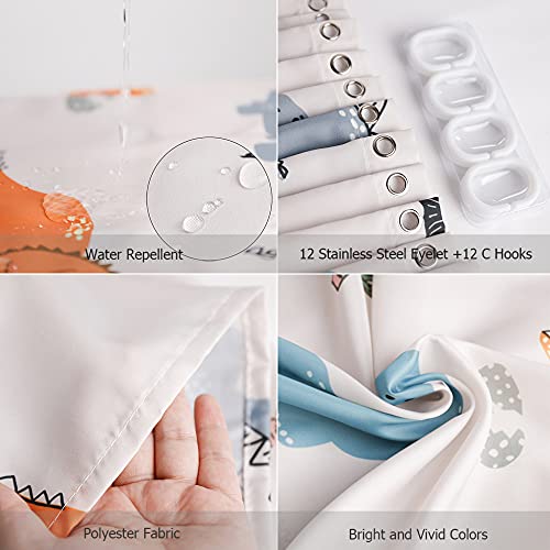 Simiwow African Woman Shower Curtain African American Black Woman Shower Curtain 72"X72" Bathroom Decoration,Black And Gold #TOP5