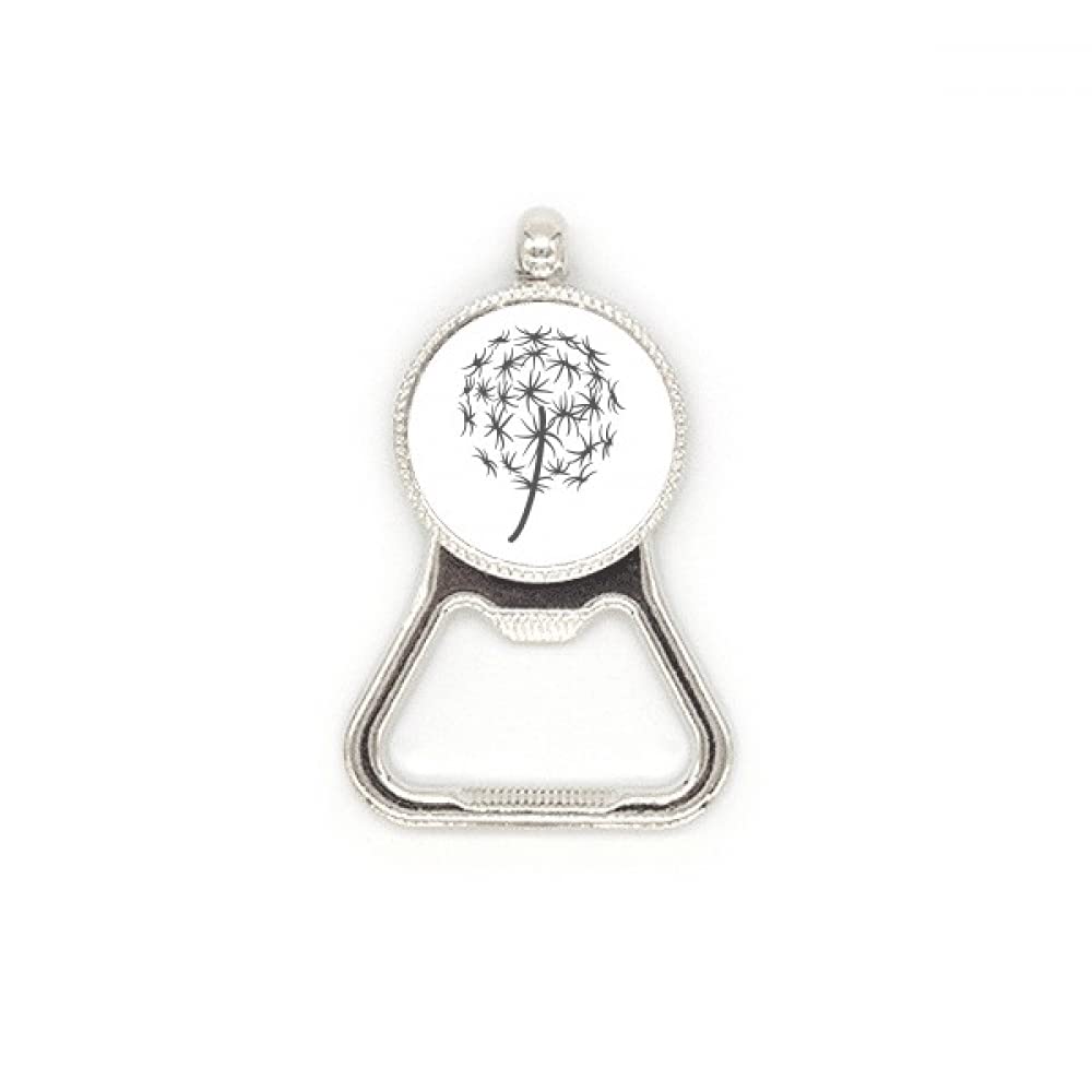 Décapsuleur en acier inoxydable pour apéritif de jardin motif pissenlit