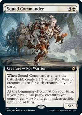 Squad Commander - Foil - Extended Art