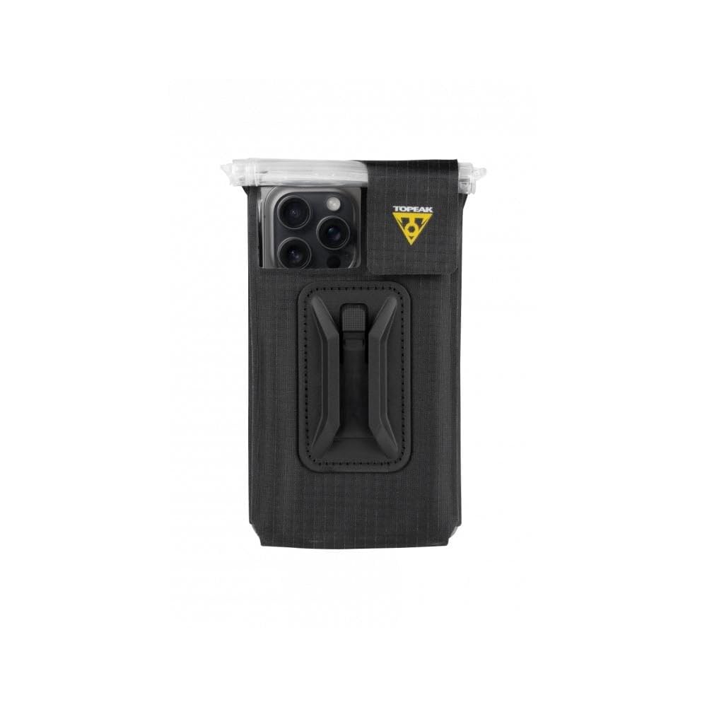 Topeak Drybag na telefon pasuje do ekranu o przekątnej do 6,7 cala, wodoodporne etui na telefon do użytku na rowerze, czarny
