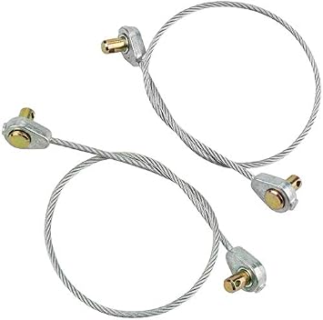746-0968 946-0968 Deck Lift Cable Fits MTD Yard Machines Bolens Yard Man Troy-Bilt Cub Cadet Lawn Mower Replaces 746-0968 Pack of 2