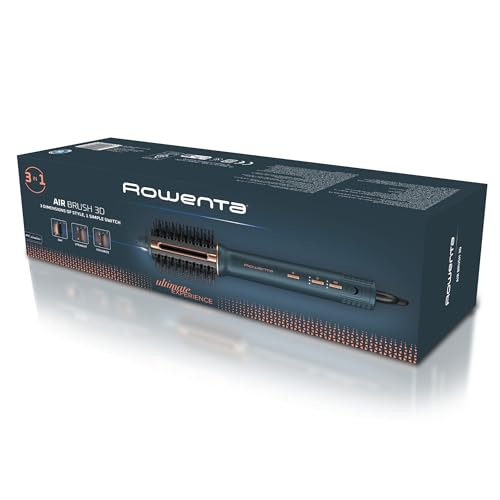 Rowenta Air Brush 3D, Spazzola Ad Aria Calda, Styling 3-In-1 Versatile E Alte Prestazioni Per Capelli Lisci, Voluminosi O Naturali, Risultati Facili E Sicuri, UB9720 - 9