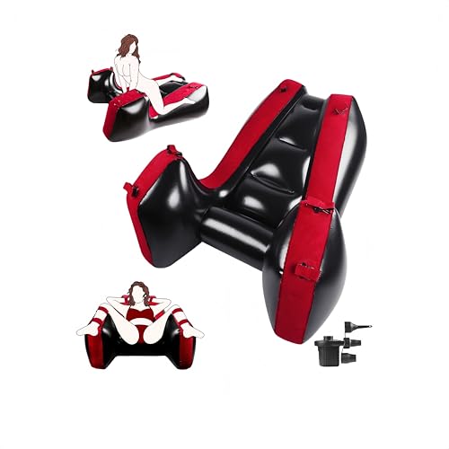 Sex Sofa Inflatable Sex Furniture with Electirc Inflator BDSM Bondage Sex Chair for G Spot Position Pillow Cushion Sex Toys Adult Games for Couples Women Men