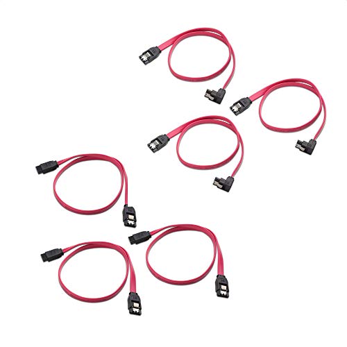 Cable Matters 3-Pack Cable SATA III 6.0 Gbps 18 pulgadas