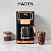 Haden Dual Brew 12 Cup Hot and Iced Coffee Maker with 120 Minute Keep Warm, Delay Brew, Adjustable Strength, Programmable Clock, and Anti Drip, Black