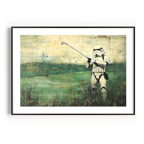 Star Wars Vintage Golf Premium Giclee Fine Art Prints