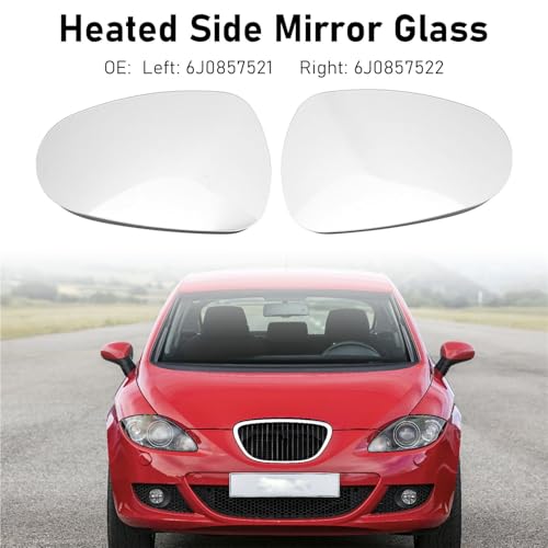 Rétroviseur extérieur chauffant pour Seat Leon Mk2 2005-2009