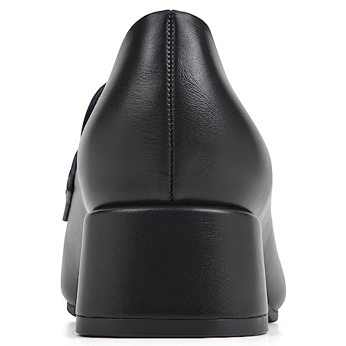 Image of CLIFFS BY WHITE MOUNTAIN Women's Shoes Quiana Block Heeled Loafer