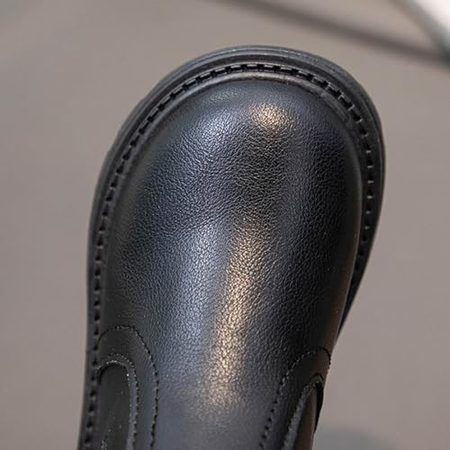 IWIHMIV Girls Ankle Booties Riding Boots Girls Winter Boots Girls Ankle Boots Non Slip Comfortable Boys Boots Girls Fall Boots3