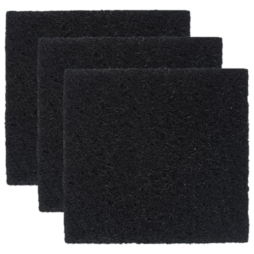 3 Piezas Filtro de Carbón Activado para Arena de Gato,10.5x11.5x0.5 cm Filtro de Carbón Activado,para Filtros de Repuesto para Caja de Arena de Gato