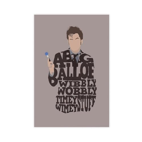 Toile David Tennant pour deco salon et bureau moderne 60x90