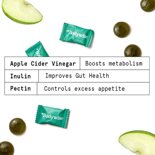 Bodywise Vegan Apple Cider Vinegar Gummies for Women 60 Days Pack