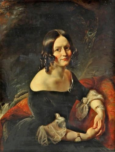 Affiche impression prints toile peinture murale la femme de l'artiste 60x90cm
