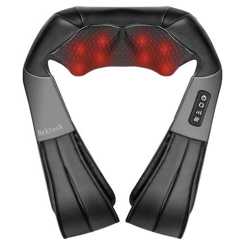 Nekteck Shiatsu Nek- en Rugmassage Kussen