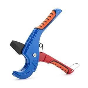 Bates- PEX Pipe Cutter, Cutting Range 1/8″-1-5/8″, PEX Tool, PEX Tools, Rubber Hose Cutter Tool, PEX Cutter Tool, PEX Cutters, Plastic Pipe Cutter, Pipe Cutters Plumbing, Tube Cutter