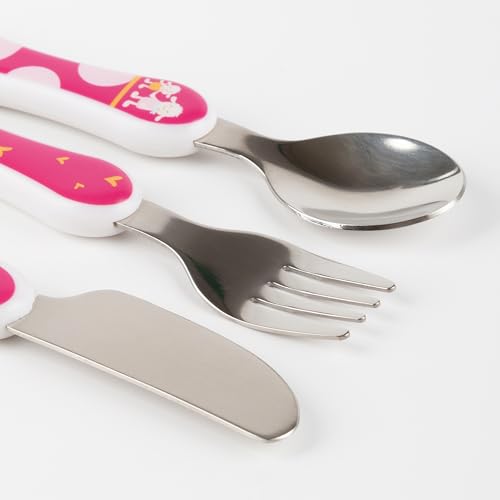 Set Di Posate Pecora Schnuggi, 3 Pezzi R Pet Stoviglie Per Bambini - 2