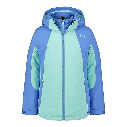 Under Armour Girl's Westward 3-in-1 Jacket (Big Kids) Neo Turquoise MD (10-12 Big Kid)