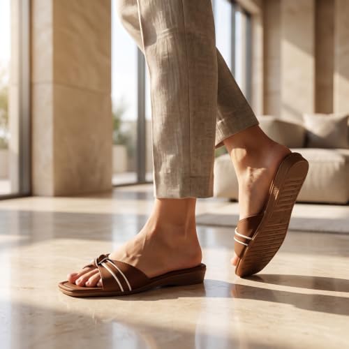 Daily Step Fashion brown flats – image 6