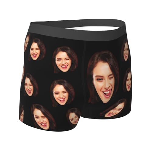 Custom Boxers Briefs Personalized Boxers for Men Custom Boxers with Face Boyfriend Husband Father Valentine's Day Gifts3