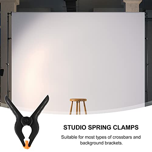 EXCEART 10Pcs Grampos Titular Clipes De Fundo para Estúdio de Fotografia de Pano de Fundo Pano de Ví