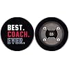 Coach Gift, Hockey Puck Bottle Opener, Best Coach Ever, Cap Catcher, Coaster