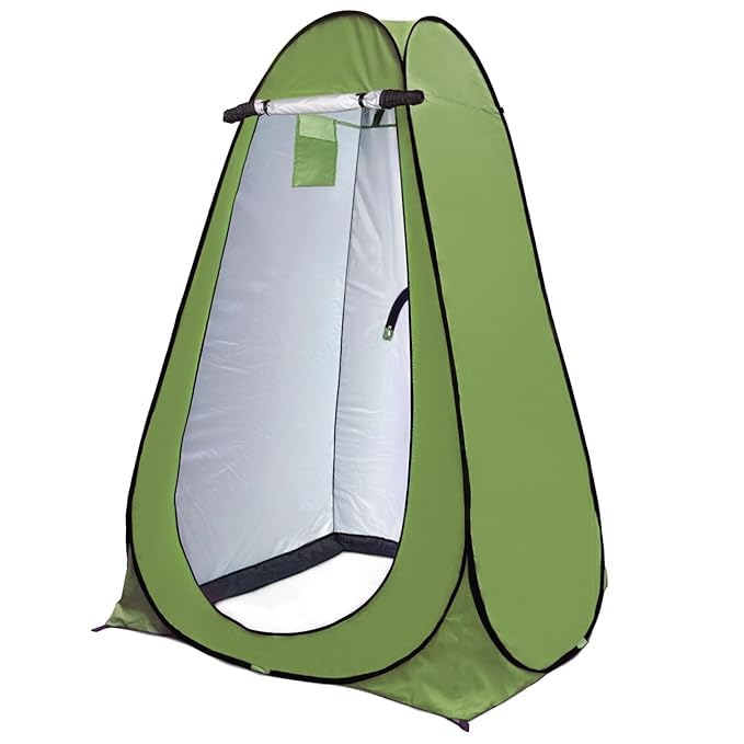 TOcexy Privacy Tent - Portable Outdoor Camping Bathroom, Toilet, Changing Room for Hiking, Beach, Picnic, Fishing - UPF40+ Waterproof Sun Shelter-picture-1