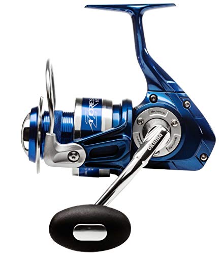 Okuma Azores 5500 moulinet robuste avec frein puissant de 13.2kg pour gros poissons
