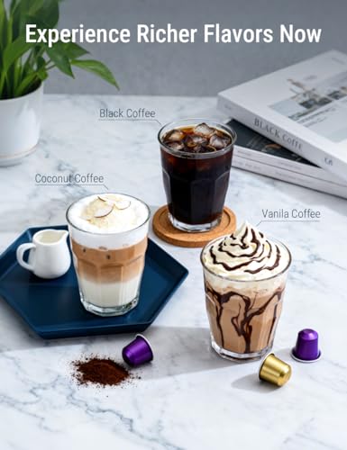 Image of COSTAR 20 Bar Espresso Coffee Machine with Steam Wand, Stainless Steel, 1350W Quick Heating Coffee Maker Machine for Home,Pressure Indicator, Compact Espresso Maker for Home Barista for Espresso /Latte