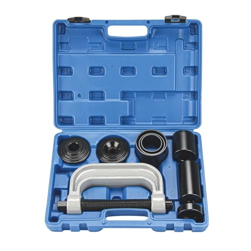 Bicos 10Pcs Heavy Duty U Joint Removal Tool Kit & Ball Joint Press Kit for 4x4 Adapters, for Most 2WD and 4WD Cars and Light Trucks