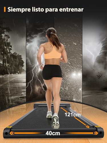 Miniatura 6 de Walkingpad Z1 Cinta De Correr Plegable - Walking Pad 121 40cm Para Casa Y Oficina, Cinta De Andar 1-6 Km H Con Mando A Distancia Y Display Led