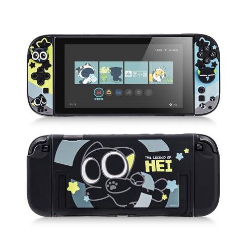 Image of GeekShare Protective Case Compatible with Switch 2, Hard PC Slim Dockable Shell Cover Designed for Switch 2025 Game Console and Joysticks Controllers - The HEI Series
